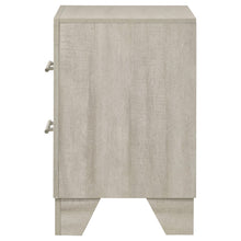 Load image into Gallery viewer, Coaster Trenton 2-drawer Nightstand Bedside Table Rustic Cream