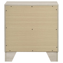 Load image into Gallery viewer, Coaster Trenton 2-drawer Nightstand Bedside Table Rustic Cream