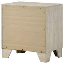 Load image into Gallery viewer, Coaster Trenton 2-drawer Nightstand Bedside Table Rustic Cream