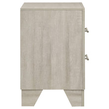 Load image into Gallery viewer, Coaster Trenton 2-drawer Nightstand Bedside Table Rustic Cream