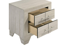 Load image into Gallery viewer, Coaster Trenton 2-drawer Nightstand Bedside Table Rustic Cream