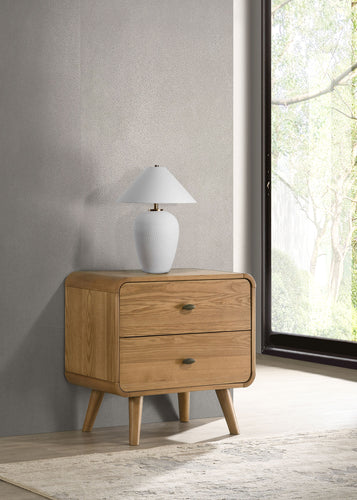 COASTER NIGHTSTAND (LIGHT ASH)