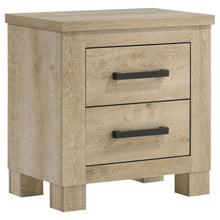 Load image into Gallery viewer, Coaster Oakglen 2-drawer Nightstand Bedside Table Weathered Oak