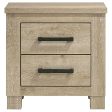 Load image into Gallery viewer, Coaster Oakglen 2-drawer Nightstand Bedside Table Weathered Oak