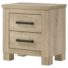 Load image into Gallery viewer, Coaster Oakglen 2-drawer Nightstand Bedside Table Weathered Oak