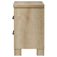 Load image into Gallery viewer, Coaster Oakglen 2-drawer Nightstand Bedside Table Weathered Oak
