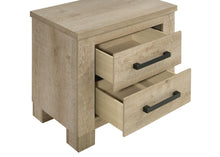 Load image into Gallery viewer, Coaster Oakglen 2-drawer Nightstand Bedside Table Weathered Oak