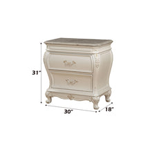 Load image into Gallery viewer, Acme Chantelle Nightstand W/Marble Top