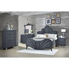 Acme Dante Gray Velvet Chest
