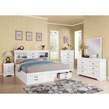 Load image into Gallery viewer, Acme Louis Philippe III EK Bed W/Storage