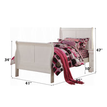 Load image into Gallery viewer, Acme Louis Philippe III Twin Bed