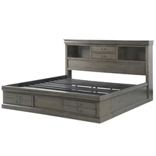 Load image into Gallery viewer, Acme Louis Philippe III Queen Bed W/Storage