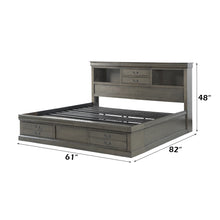 Load image into Gallery viewer, Acme Louis Philippe III Queen Bed W/Storage