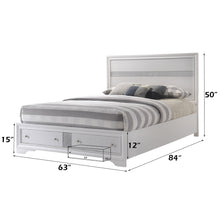Load image into Gallery viewer, Acme Naima Queen Bed W/Storage