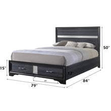 Load image into Gallery viewer, Acme Naima EK Bed W/Storage
