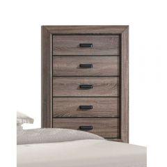 Acme Lyndon Weathered Gray Grain Chest