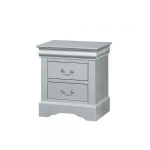 Acme Louis Philippe Platinum Nightstand