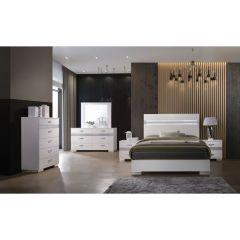Acme Naima II White High Gloss Chest