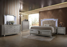 Load image into Gallery viewer, Acme Kaitlyn Queen Bed W/Led &amp; Storage