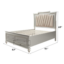 Load image into Gallery viewer, Acme Kaitlyn Queen Bed W/Led &amp; Storage