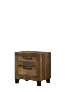 Acme Morales Rustic Oak  Nightstand