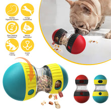 Load image into Gallery viewer, Food Dispensing Dog Toy Tumbler Leaky Food Ball Puzzle Toys Interactive Slowly Feeding Protect Stomach Increase Intelligence Pets Toy Pet Products