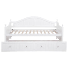 Load image into Gallery viewer, Coaster Julie Ann Wood Twin Daybed with Trundle White