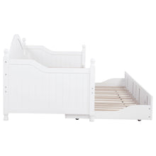 Load image into Gallery viewer, Coaster Julie Ann Wood Twin Daybed with Trundle White