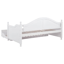 Load image into Gallery viewer, Coaster Julie Ann Wood Twin Daybed with Trundle White