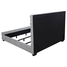Load image into Gallery viewer, Coaster Patricia 58-inch Boucle Upholstered Eastern King Bed Grey