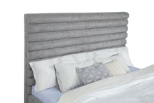Load image into Gallery viewer, Coaster Patricia 58-inch Boucle Upholstered Eastern King Bed Grey