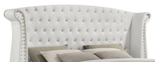 Load image into Gallery viewer, Coaster Barzini Upholstered Eastern King Wingback Bed White