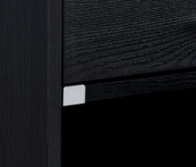 Load image into Gallery viewer, Coaster Fabre 1-drawer Extendable Top Nightstand Bedside Table Black Ash