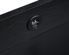 Load image into Gallery viewer, Coaster Fabre 1-drawer Extendable Top Nightstand Bedside Table Black Ash