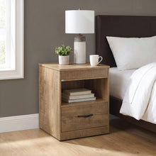 Load image into Gallery viewer, Coaster Fabre 1-drawer Extendable Top Nightstand Bedside Table Mango