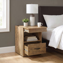Load image into Gallery viewer, Coaster Fabre 1-drawer Extendable Top Nightstand Bedside Table Mango