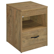 Load image into Gallery viewer, Coaster Fabre 1-drawer Extendable Top Nightstand Bedside Table Mango