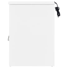 Load image into Gallery viewer, Coaster Fabre 1-drawer Extendable Top Nightstand Bedside Table White High Gloss