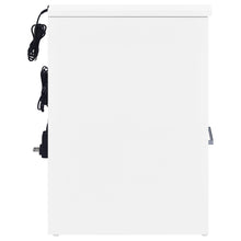 Load image into Gallery viewer, Coaster Fabre 1-drawer Extendable Top Nightstand Bedside Table White High Gloss