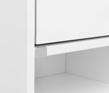 Load image into Gallery viewer, Coaster Fabre 1-drawer Extendable Top Nightstand Bedside Table White High Gloss