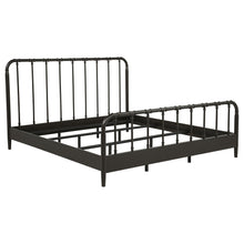 Load image into Gallery viewer, Coaster Rocco All Wood Water Pipe Open Frame Eastern King Bed Dark Bronze
