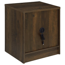Load image into Gallery viewer, Coaster Westpark 2-drawer Nightstand LED Lights and USB Dark Pine
