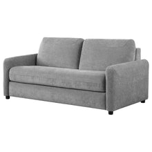 Load image into Gallery viewer, Coaster Rylie Upholstered Sofa Sleeper with Queen Mattress Grey