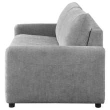 Load image into Gallery viewer, Coaster Rylie Upholstered Sofa Sleeper with Queen Mattress Grey