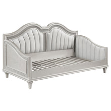 Load image into Gallery viewer, Coaster Evangeline Upholstered Twin Daybed Silver Oak