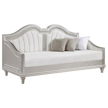 Load image into Gallery viewer, Coaster Evangeline Upholstered Twin Daybed Silver Oak