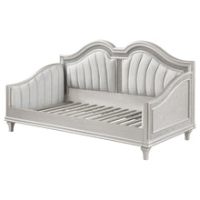 Load image into Gallery viewer, Coaster Evangeline Upholstered Twin Daybed Silver Oak