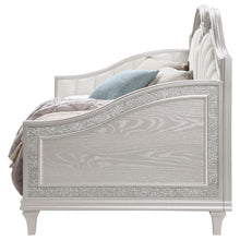 Load image into Gallery viewer, Coaster Evangeline Upholstered Twin Daybed Silver Oak