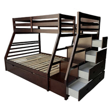 Load image into Gallery viewer, Acme Jason Twin/Full Bunk Bed W/Trundle &amp; Storage