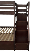 Load image into Gallery viewer, Acme Jason Twin/Full Bunk Bed W/Trundle &amp; Storage